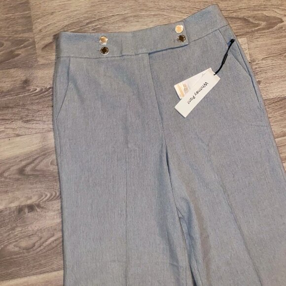 New Calvin Klein Whitney Pant Women’s Size 12 Wide Leg - Picture 1 of 5